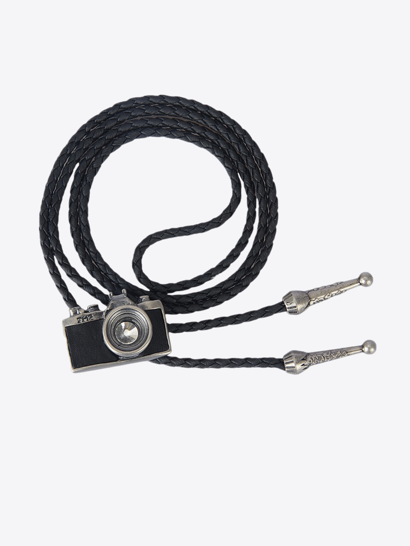 Collar de aleación de cámara vintage para hombre