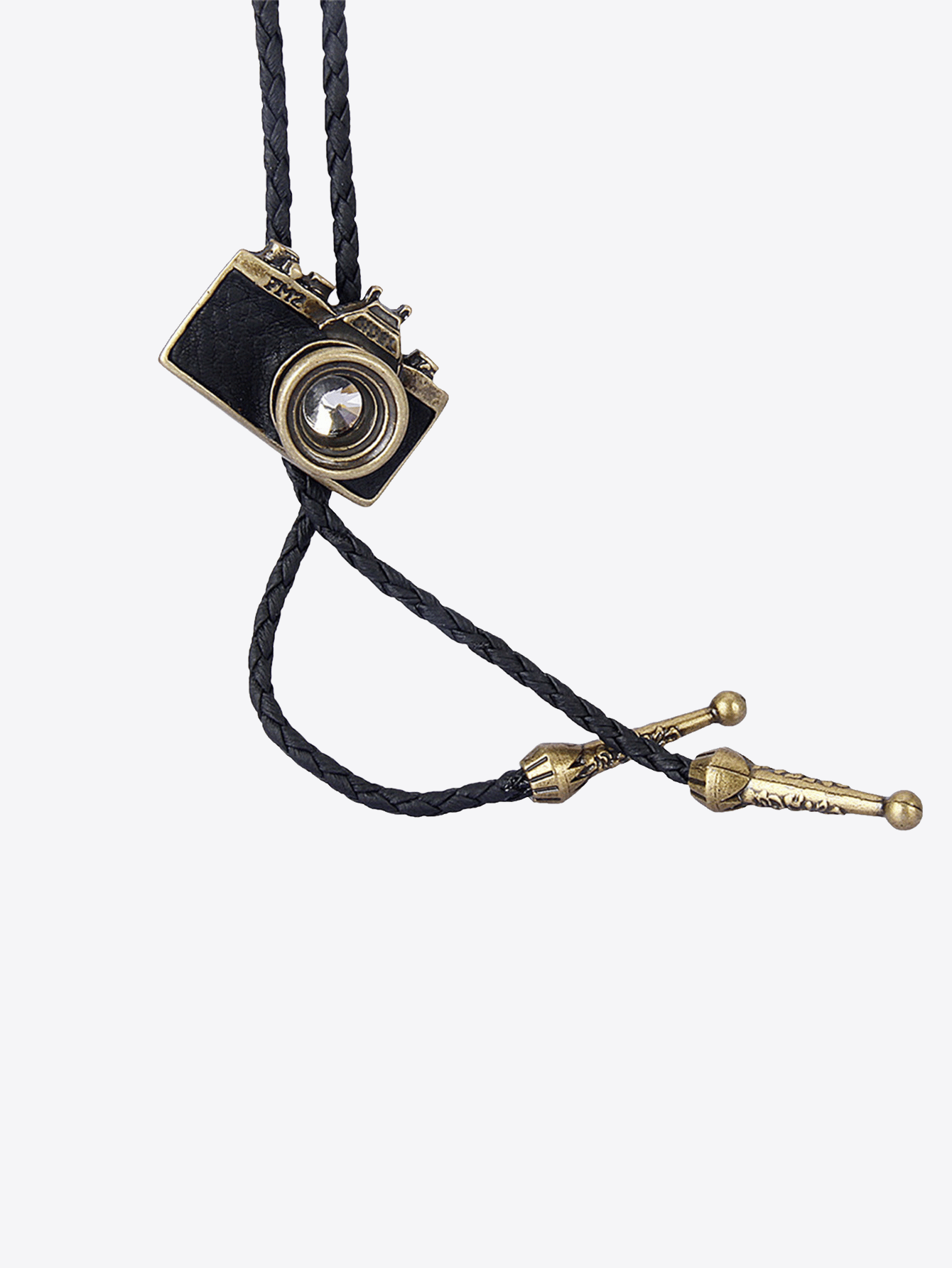 Mens Vintage Camera Alloy Necklace