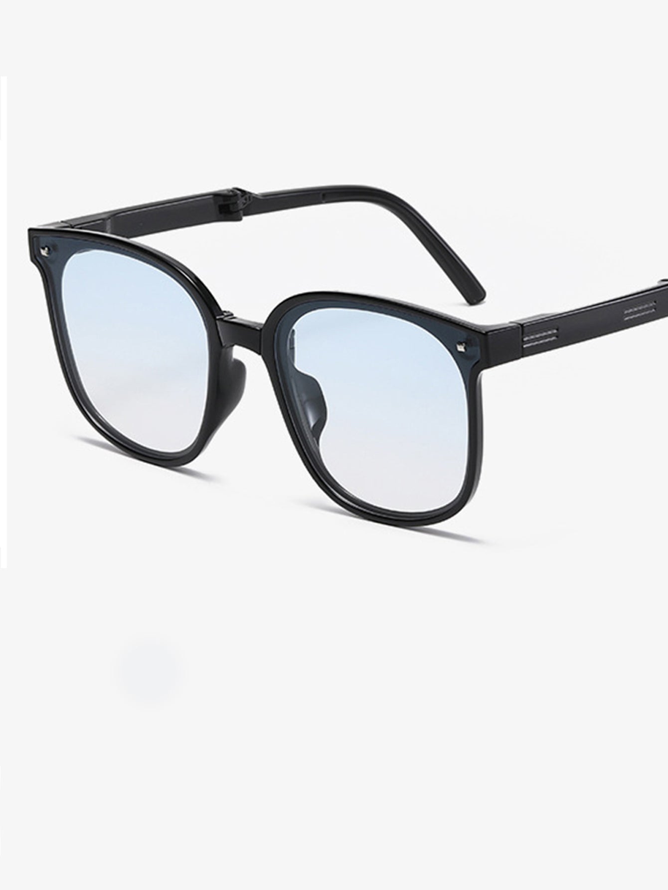 All-Match Square Black Frame Sunglasses