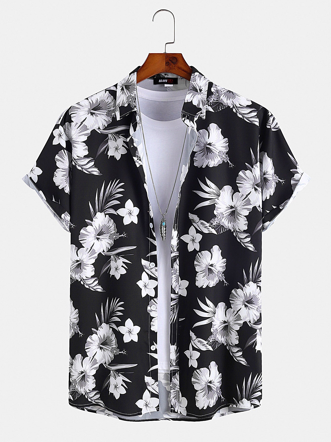 Beach Floral Print Shirt