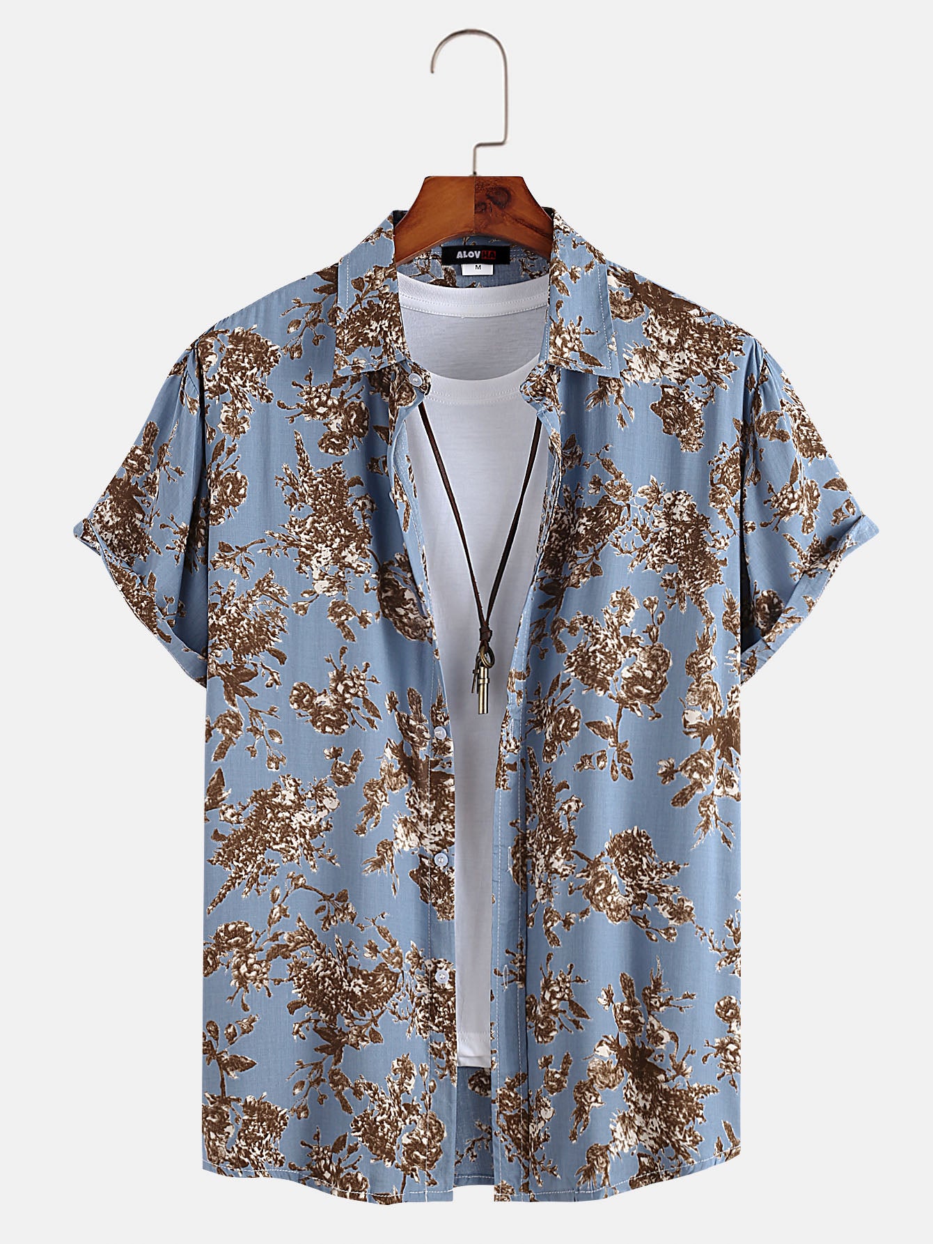 Blossom Print Hawaiian Shirt