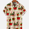 Christmas Train Lapel Shirt