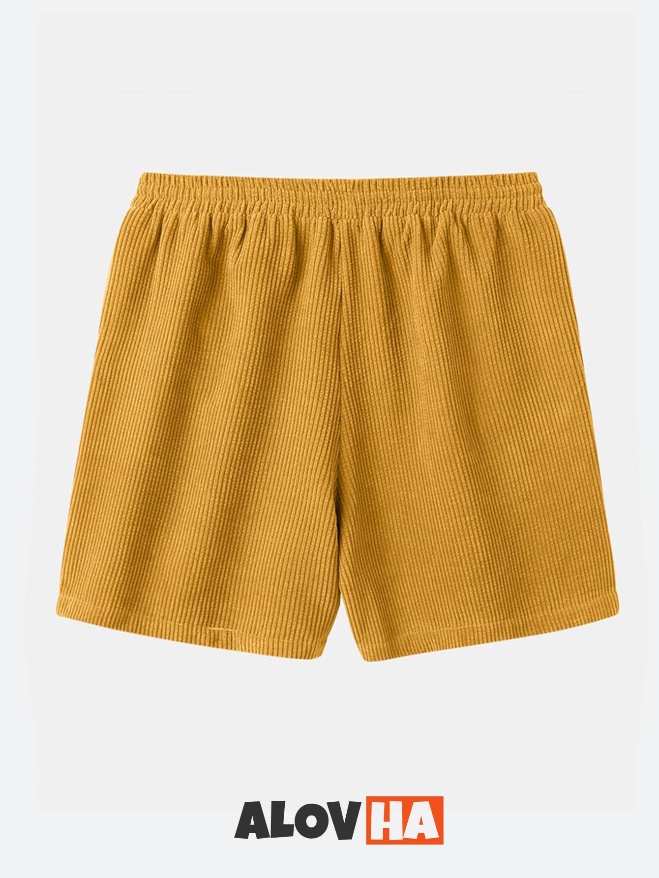 Corduroy Drawstring Shorts