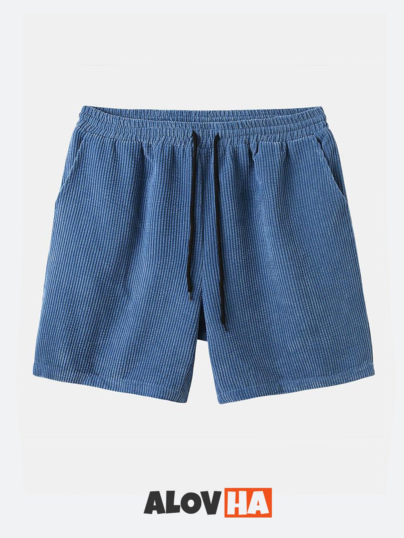 Corduroy Drawstring Shorts