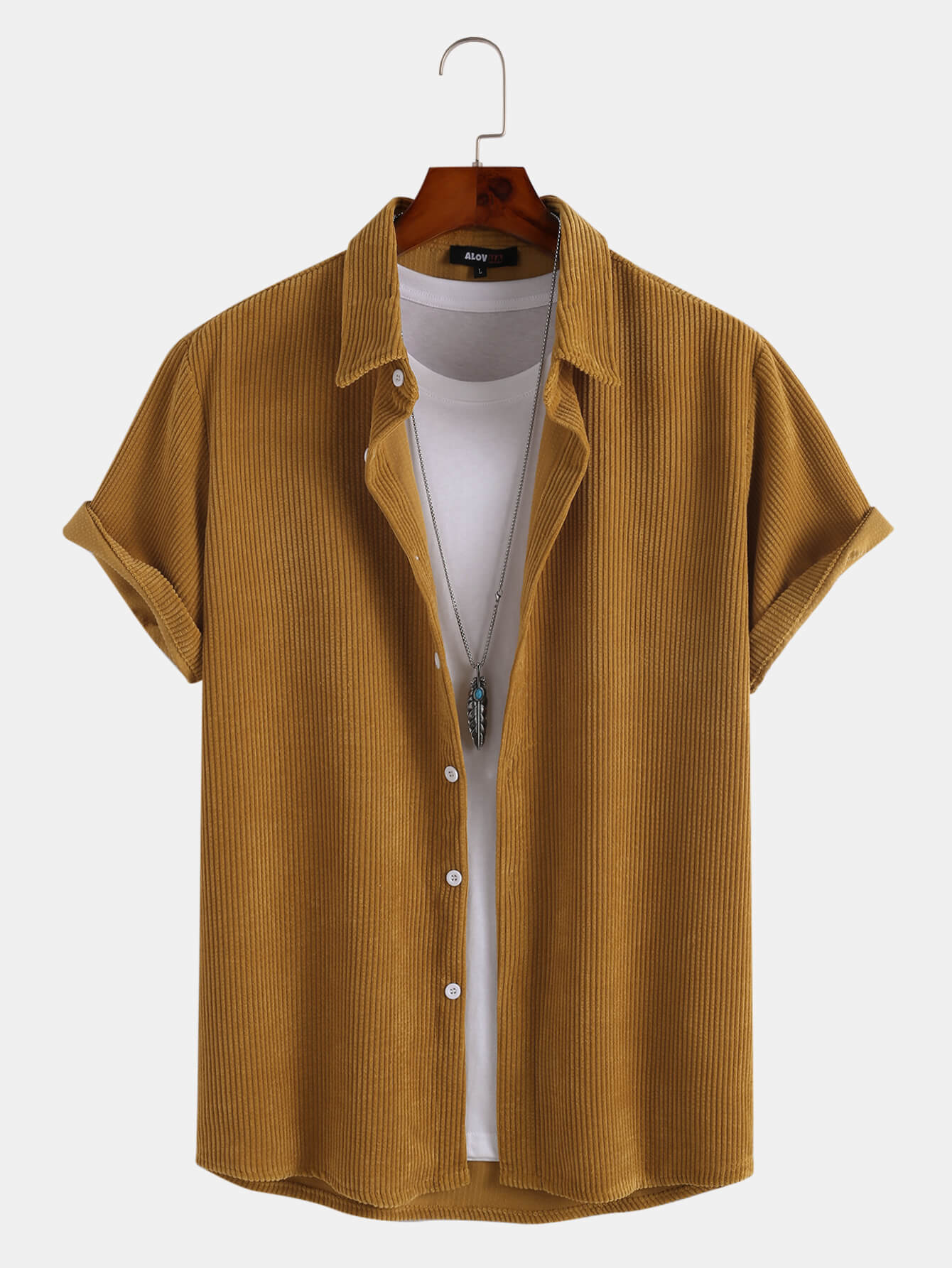 Corduroy Plain Lounge Shirt