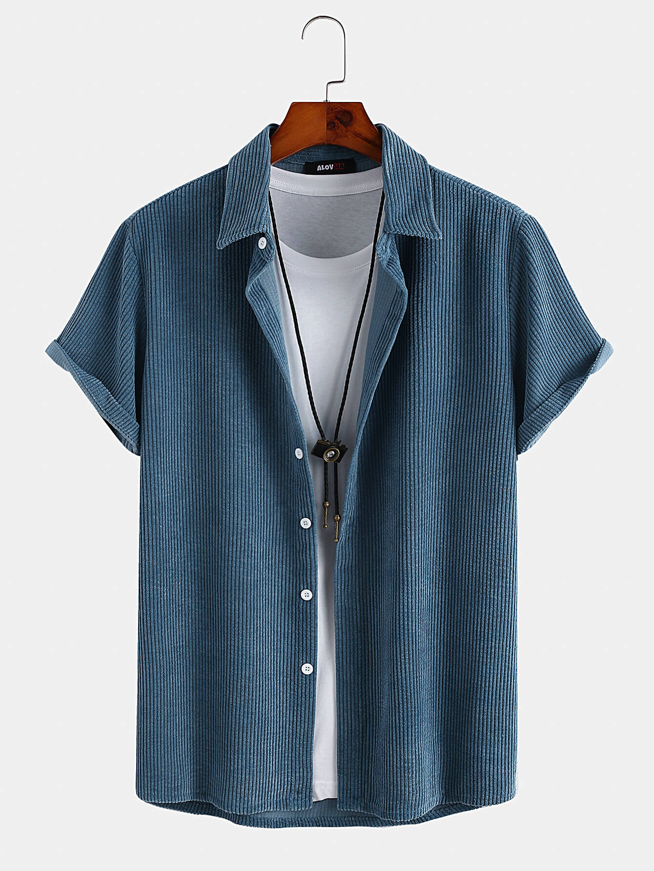 Corduroy Plain Lounge Shirt