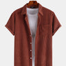 Corduroy Texture Shirt