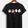 Cutie Ghost Halloween Party Cotton T-Shirt