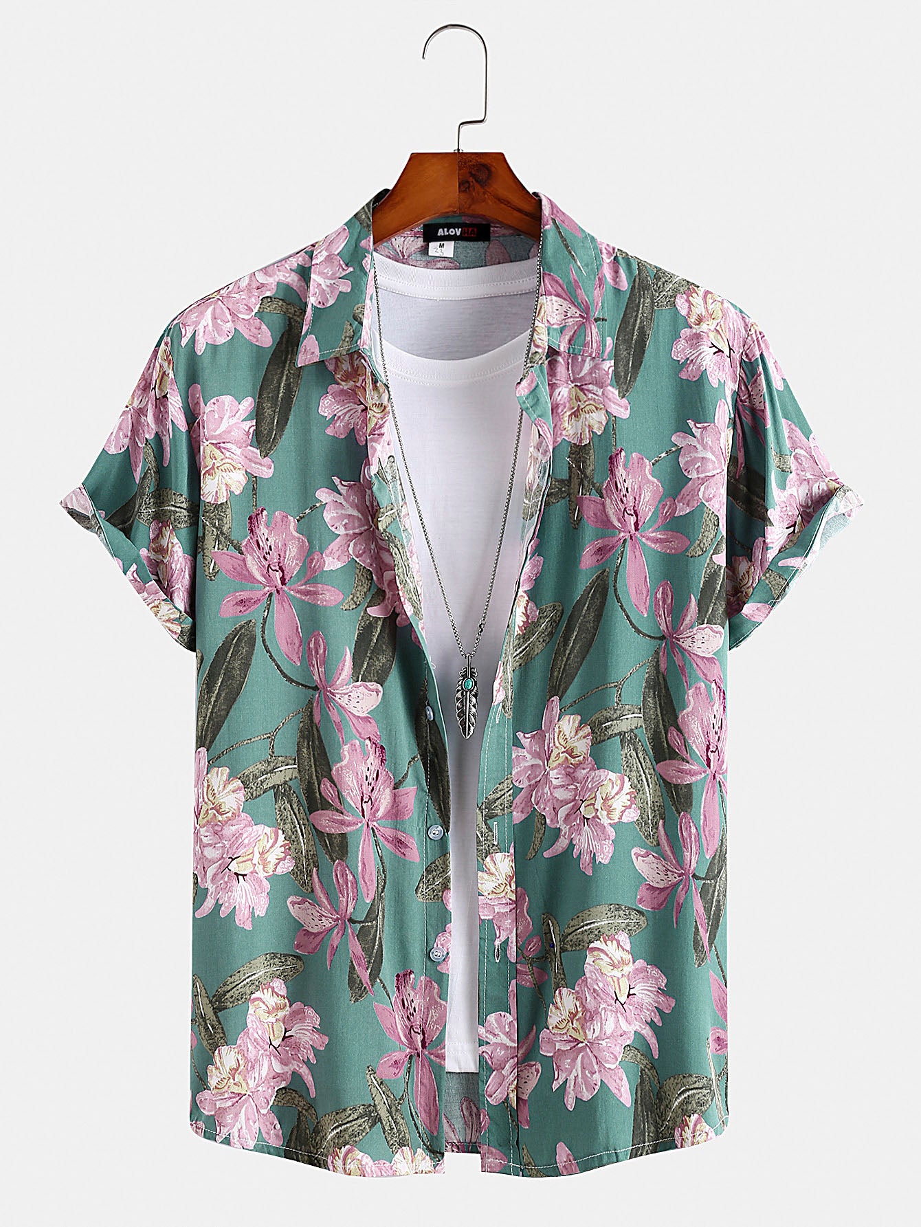 Elegant Floral Print Shirt