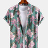 Elegant Floral Print Shirt