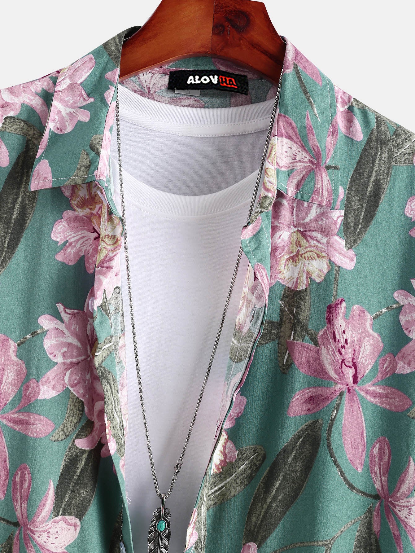 Elegant Floral Print Shirt