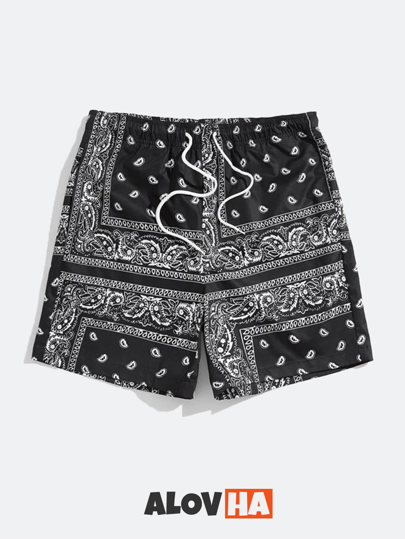 Ethnische Cashew-Blumen-Shorts