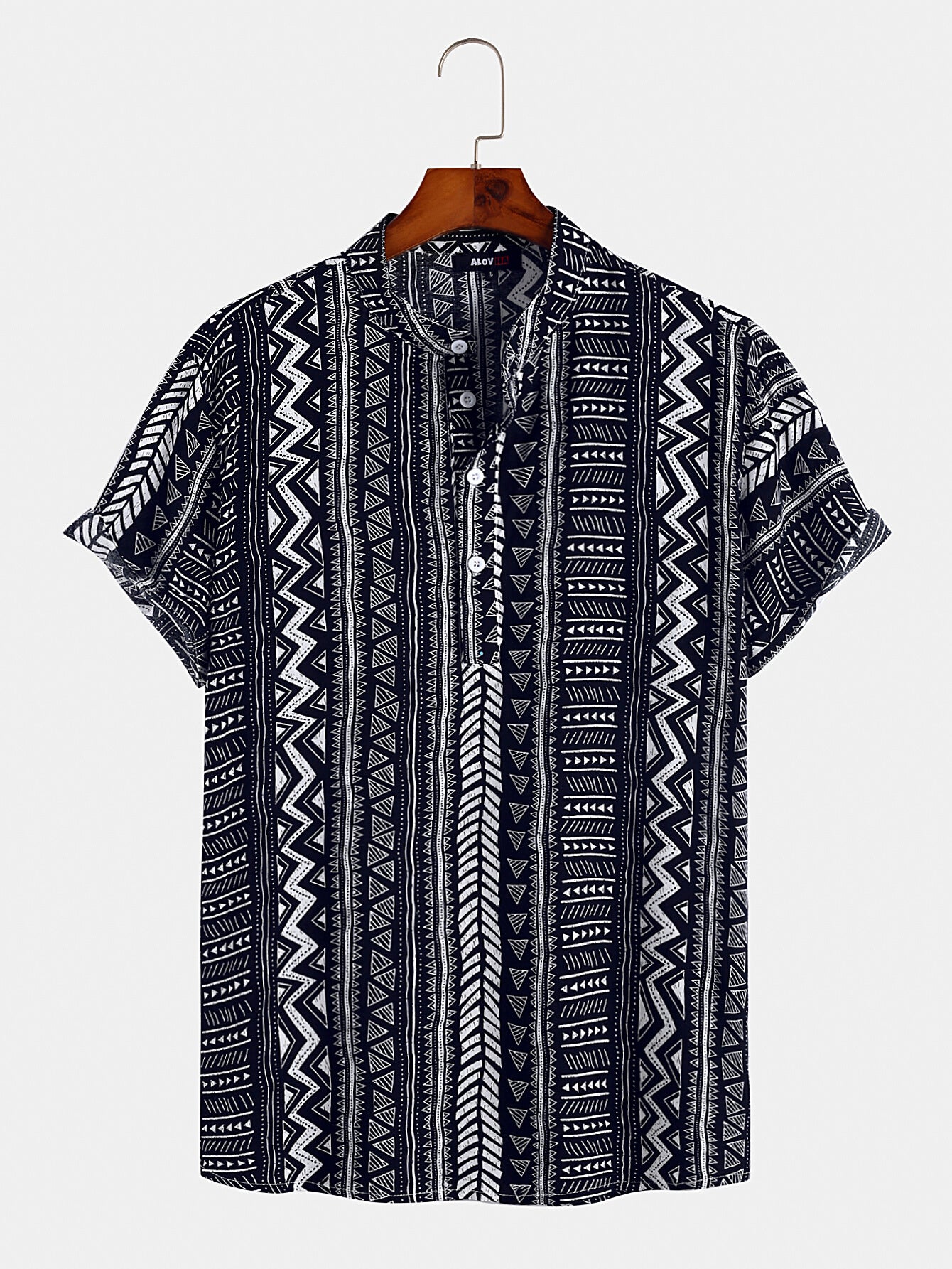 Ethnic Geometric Totem Shirt