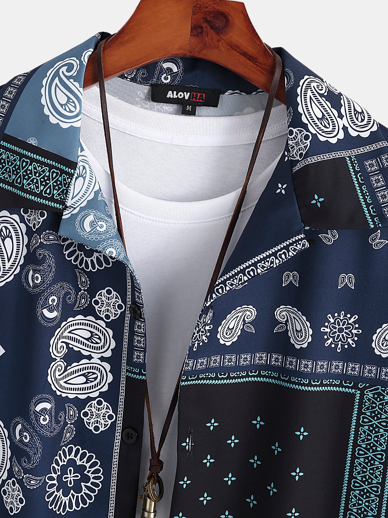 Ethnic Paisley Floral Shirt