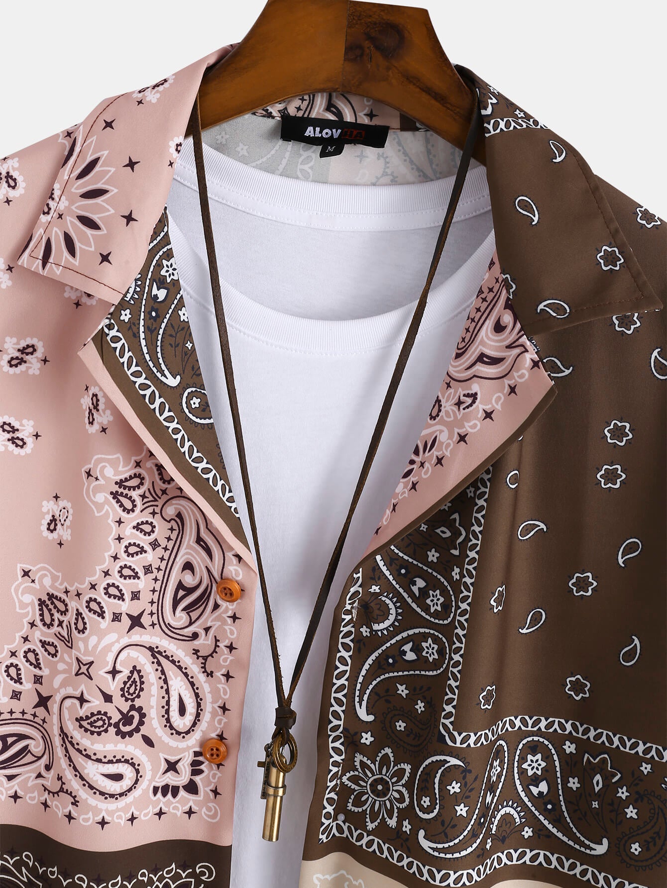 Ethnic Paisley Floral Totem Shirt