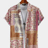 Ethnic Paisley Pattern Shirt