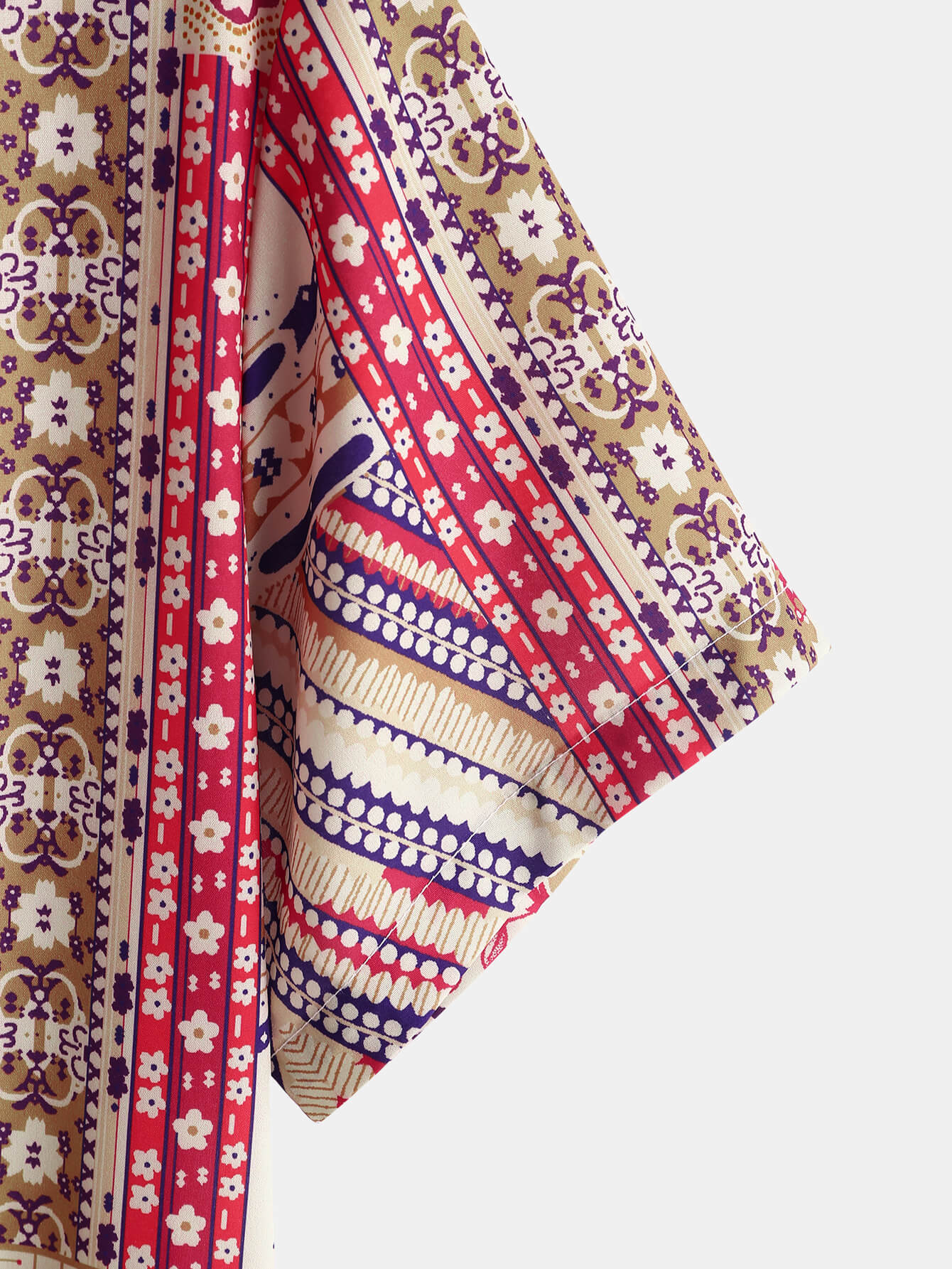 Ethnic Paisley Pattern Shirt