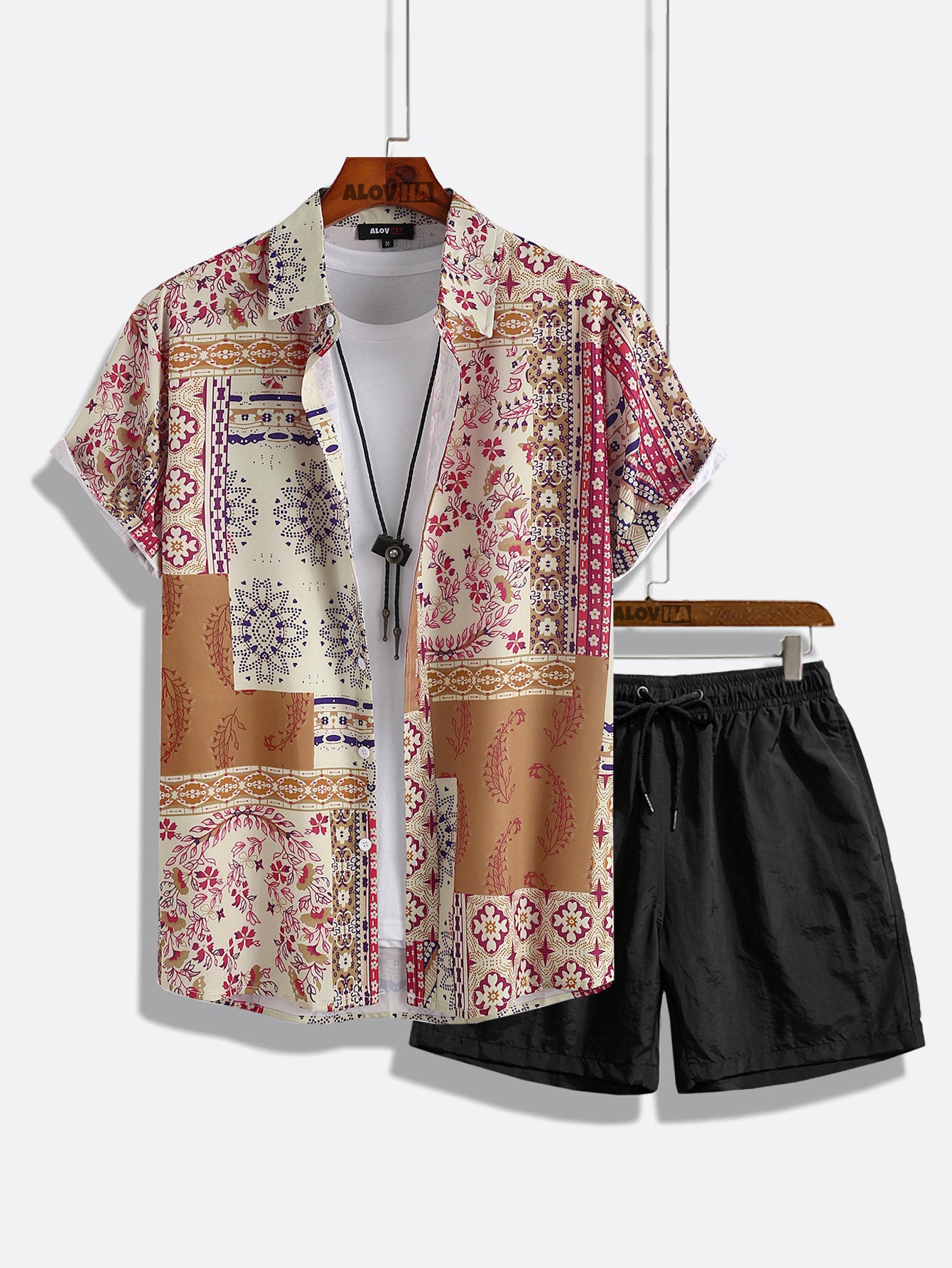 Ethnic Paisley Two-Piece Set