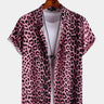 Fashion Lapel Leopard Shirt