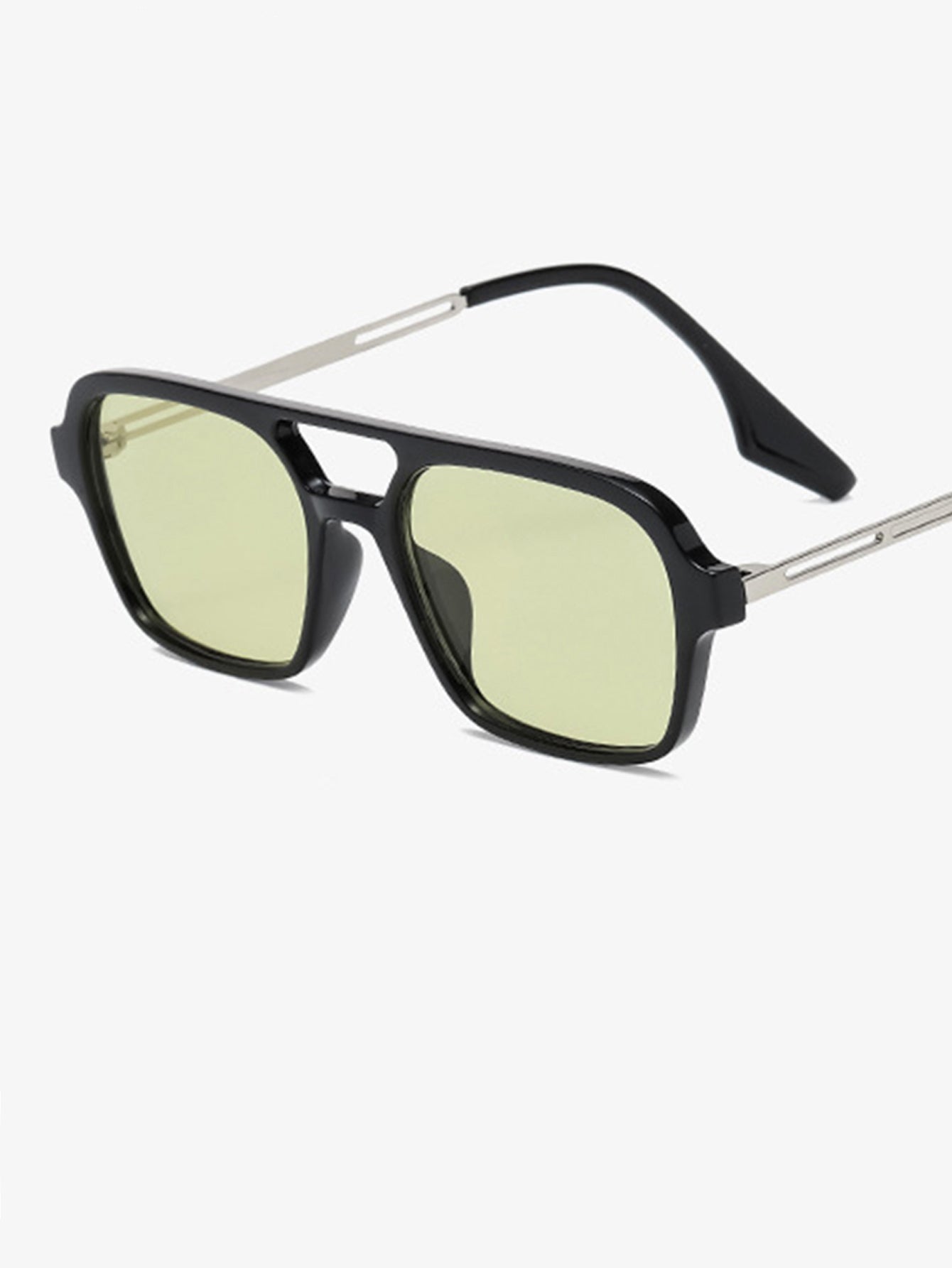 Fashion Square Frame Polarized Sunglasses