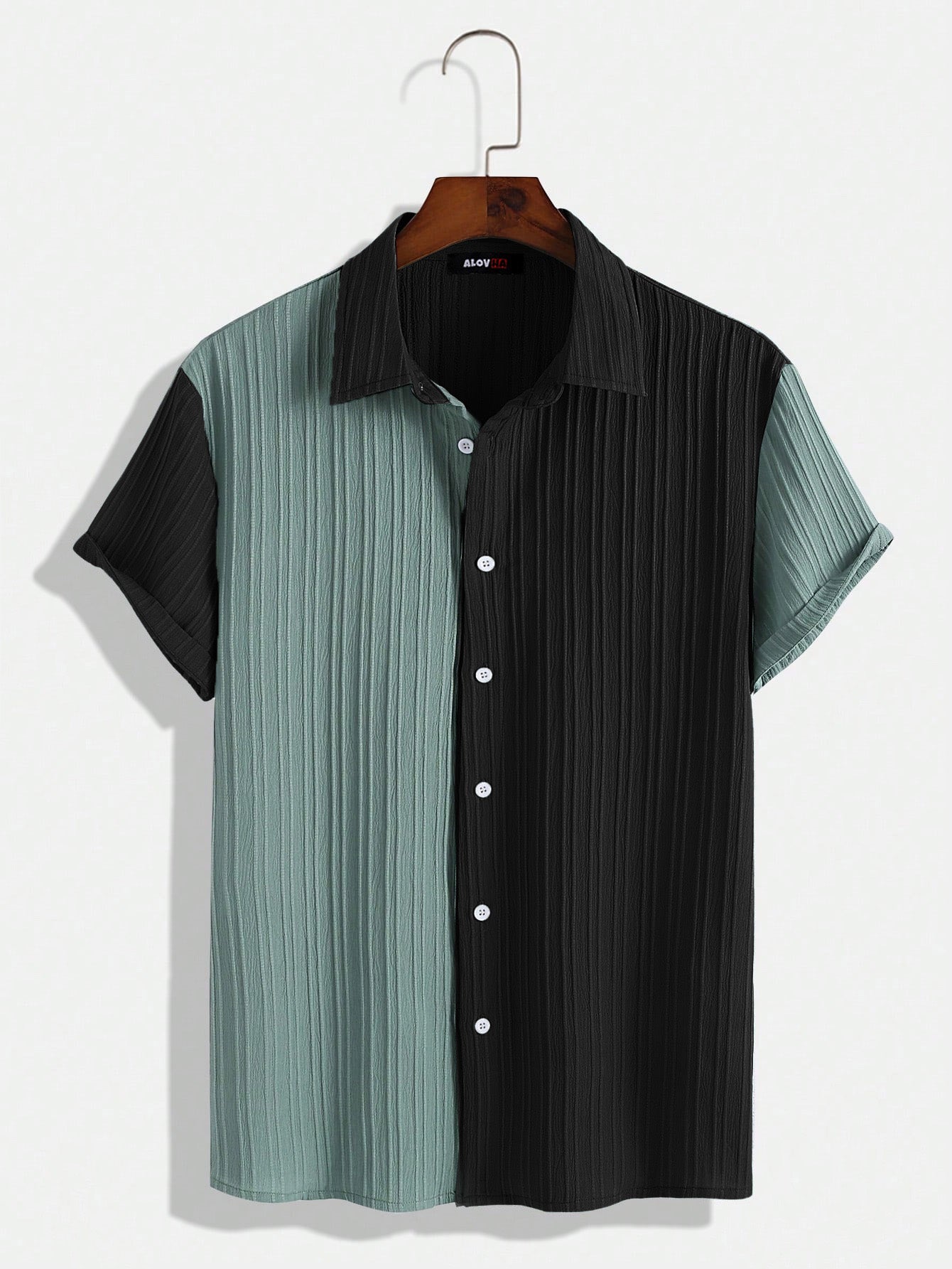 Hawaiian Panel Short Sleeve Shirt