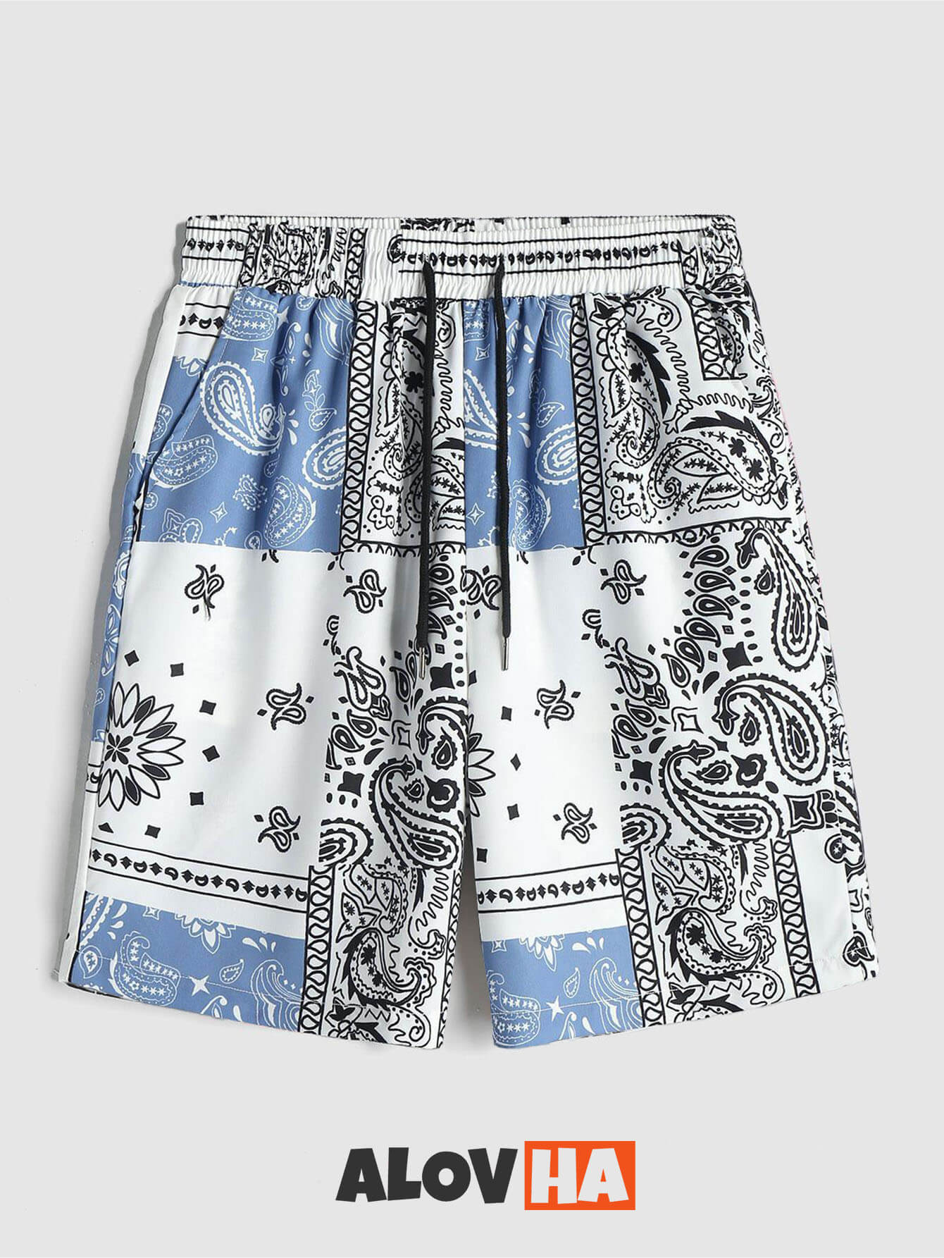 Hawaiian Shorts Paisley Casual Shorts