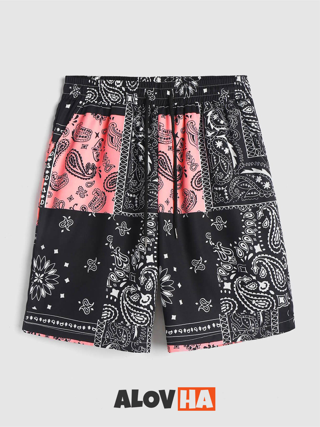 Hawaiian Shorts Paisley Casual Shorts