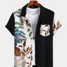 Hawaiian Vacation Leaf Panel Shirt