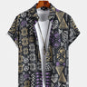 Ethnic Totem Retro Print Shirt