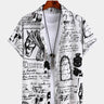 Ink Graffiti Print Shirt