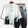 Landscape Ink Printing Kimono Set