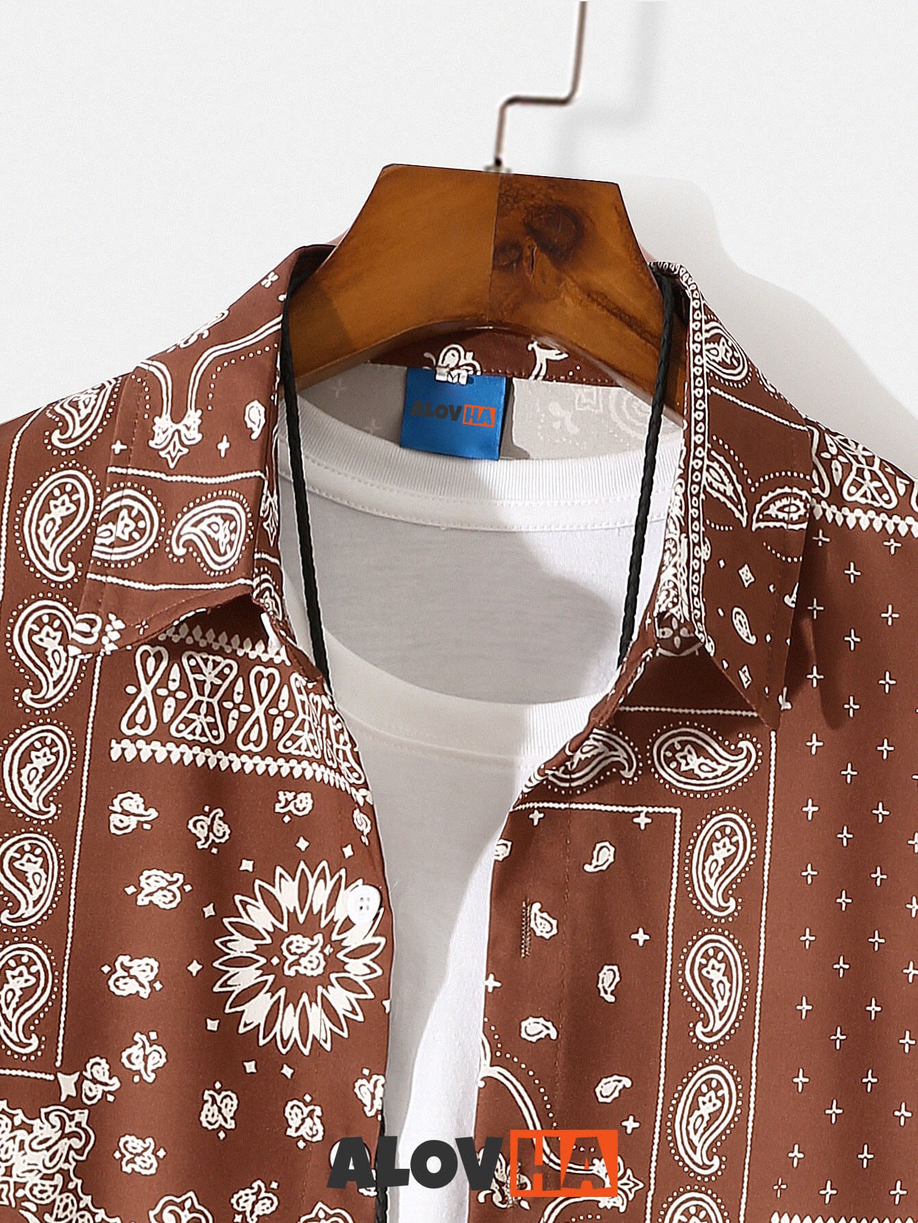 Long Sleeve Print Shirt Alovha