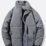 Men's Winter Thickened Solid Corduroy Puffer Padded