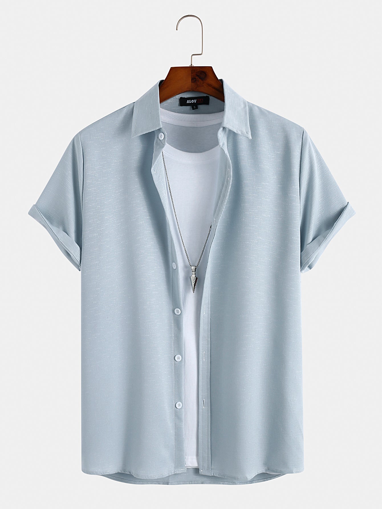 Solid Color Casual Shirt