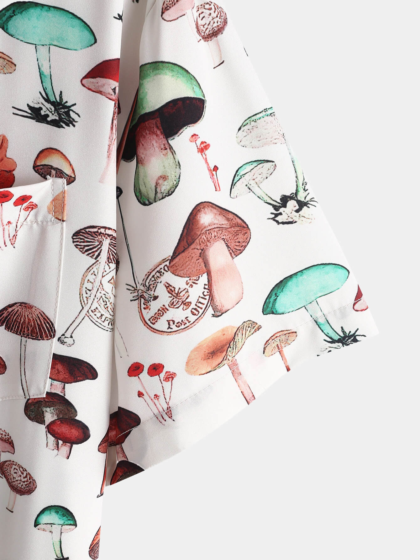 Mushroom Full Print Shirt