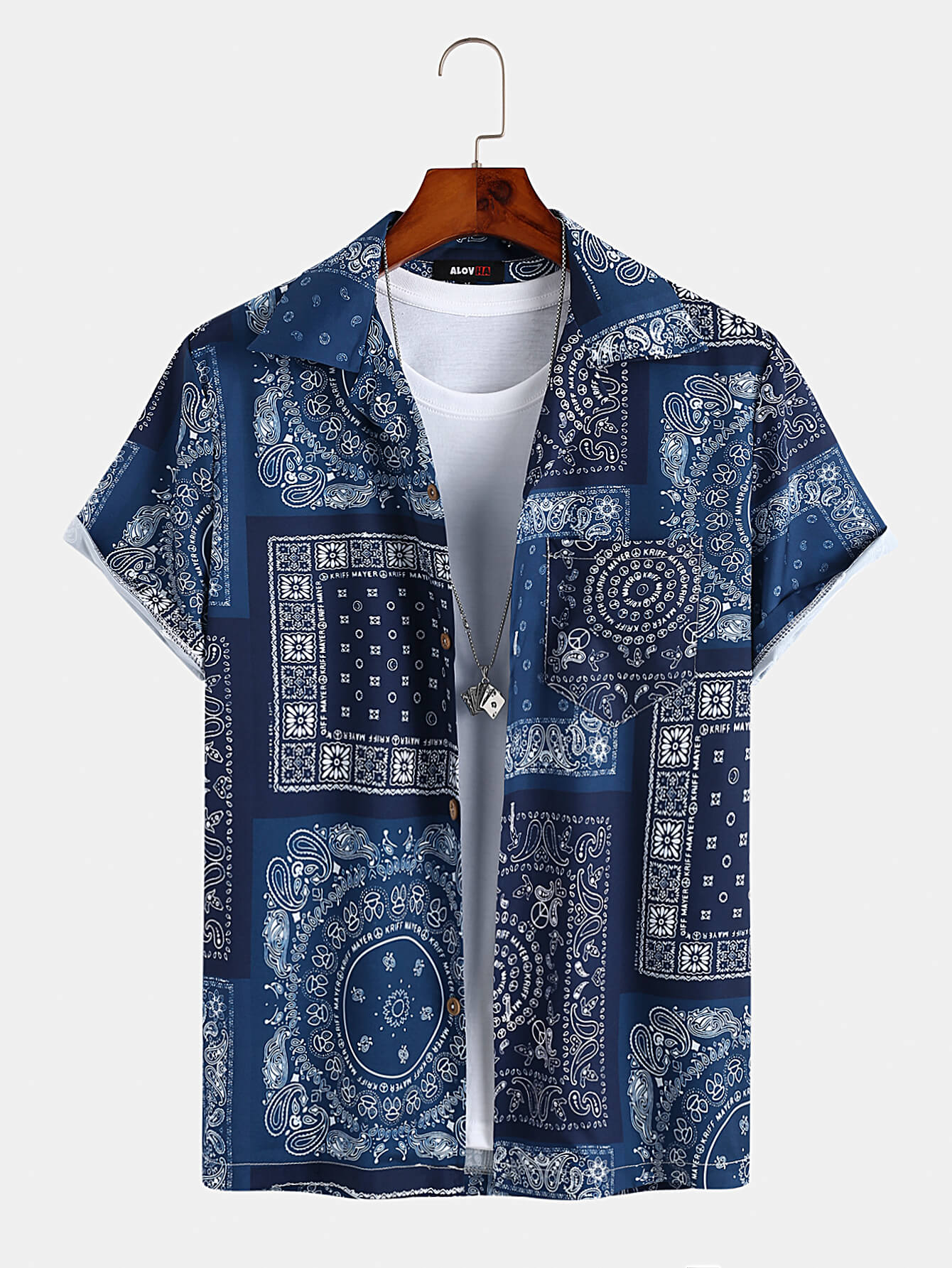 Paisley Floral Ethnic Shirt