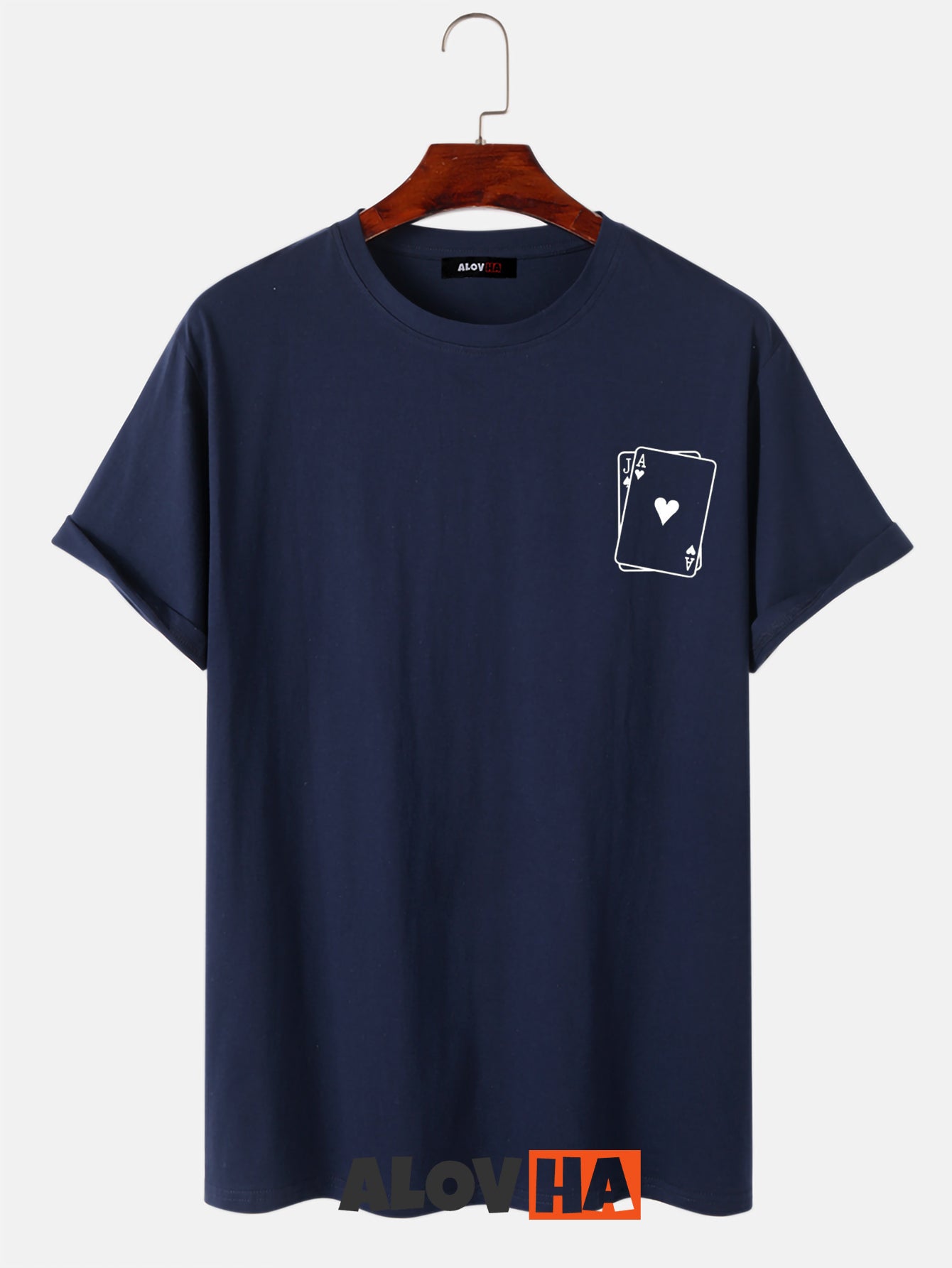 Poker Line Graphic T-Shirt