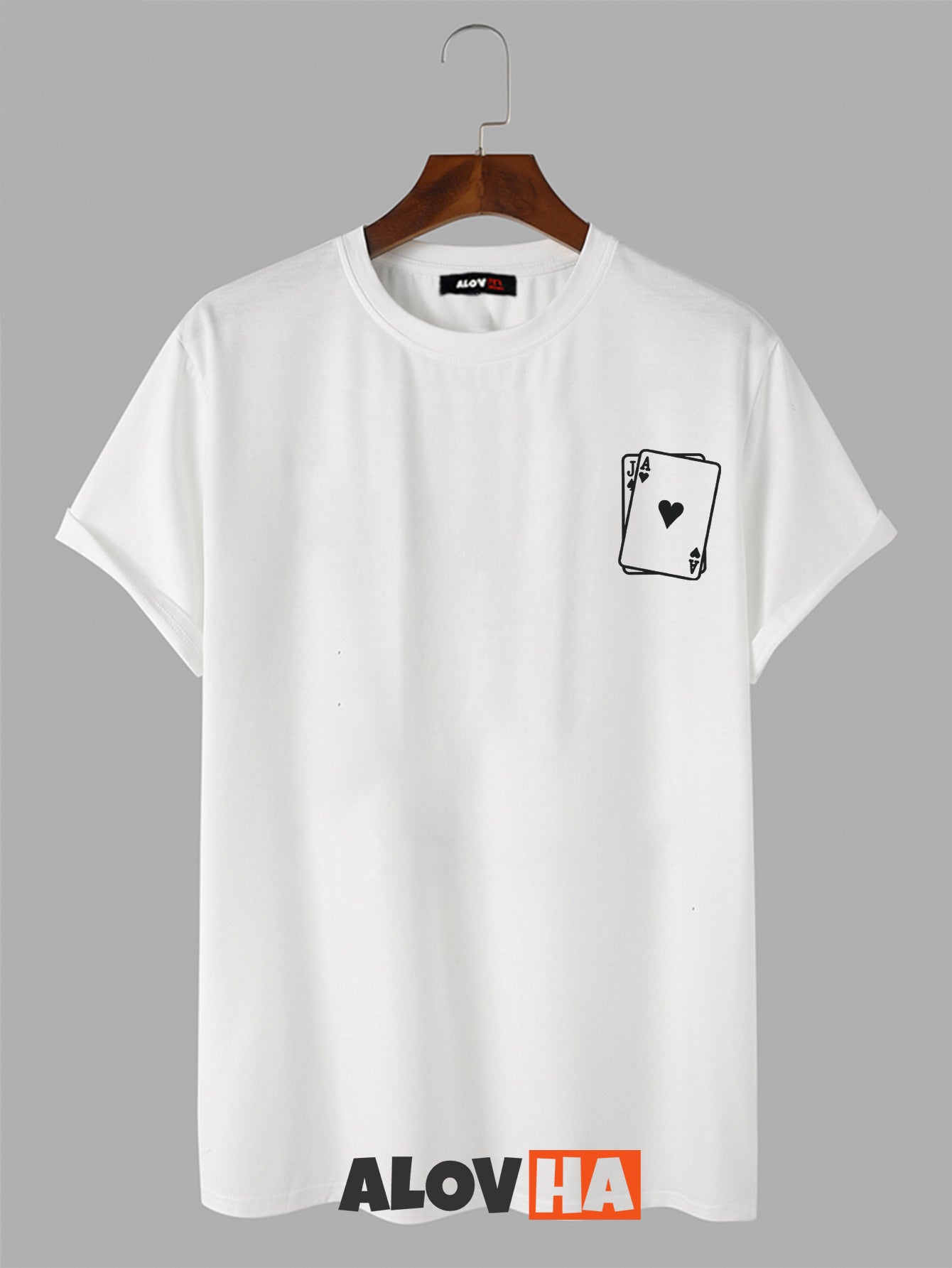 Poker Line Graphic T-Shirt