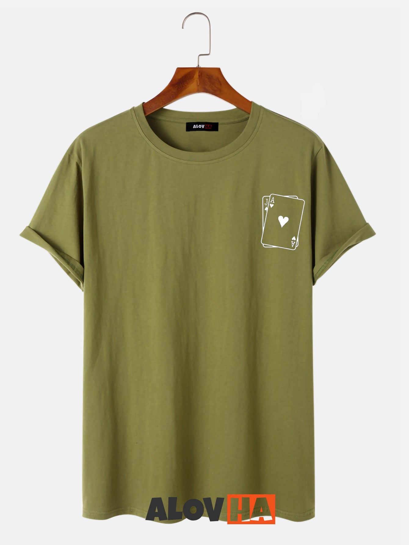 Poker Line Graphic T-Shirt