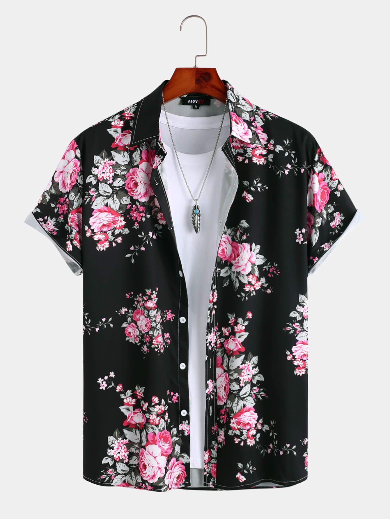 Romantic Bouquet Print Shirt