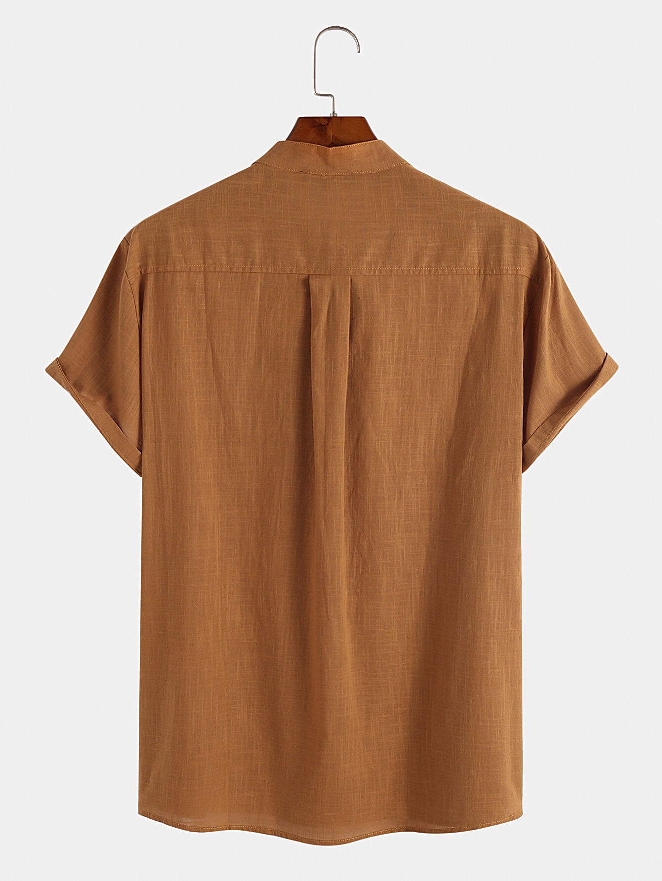 Basic Cotton Henley Shirt