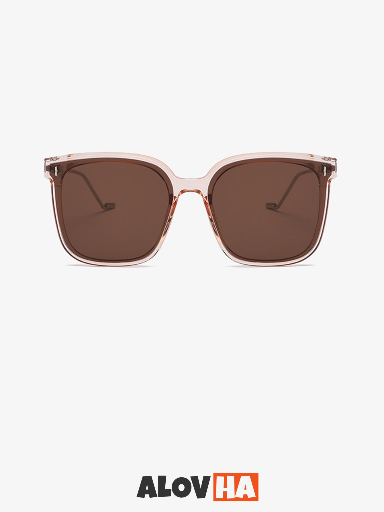 Oversized Square Polarized Retro Sunglasses