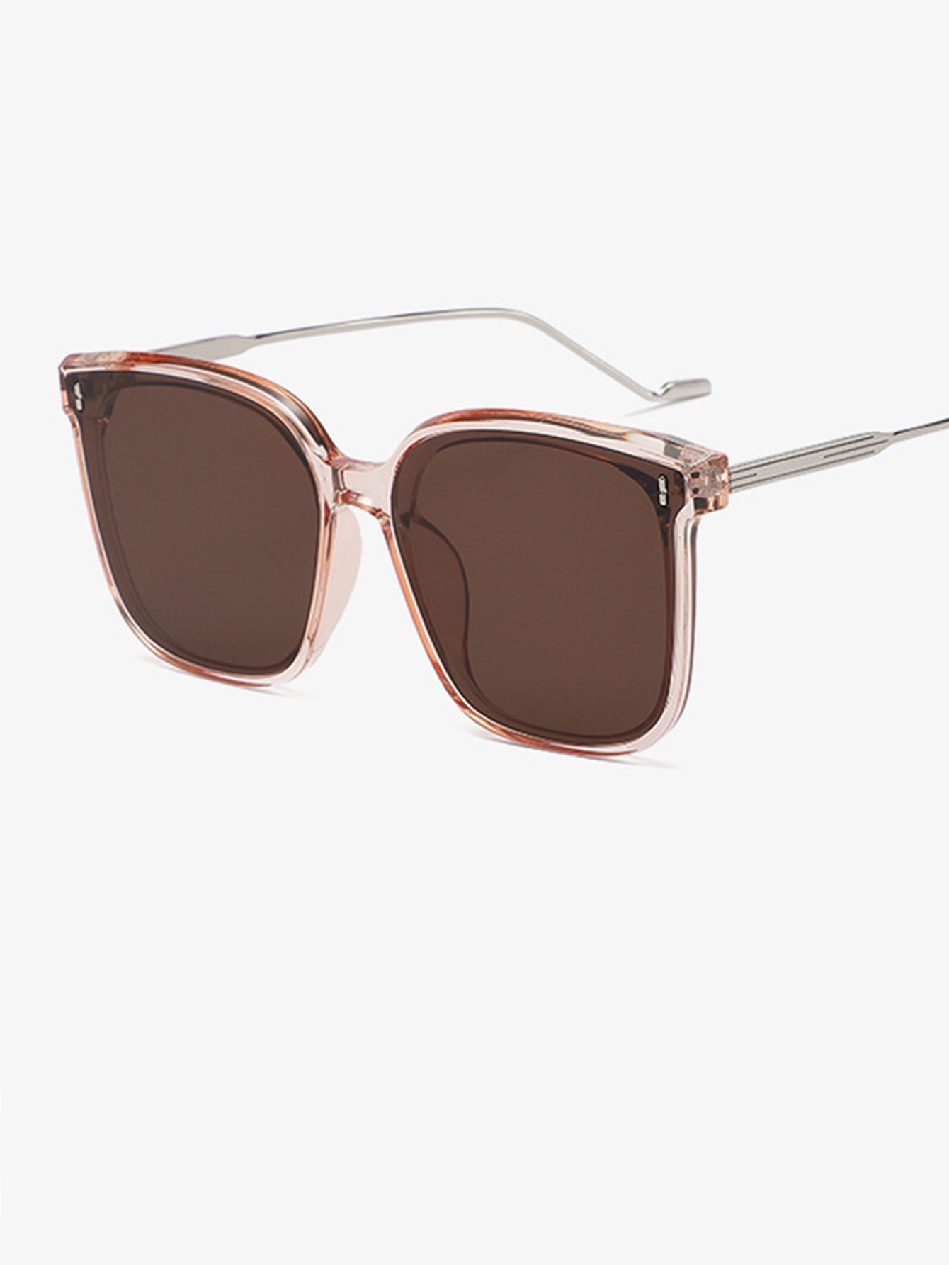 Oversized Square Polarized Retro Sunglasses