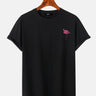 Tropical Flamingo Totem Cotton T-Shirt