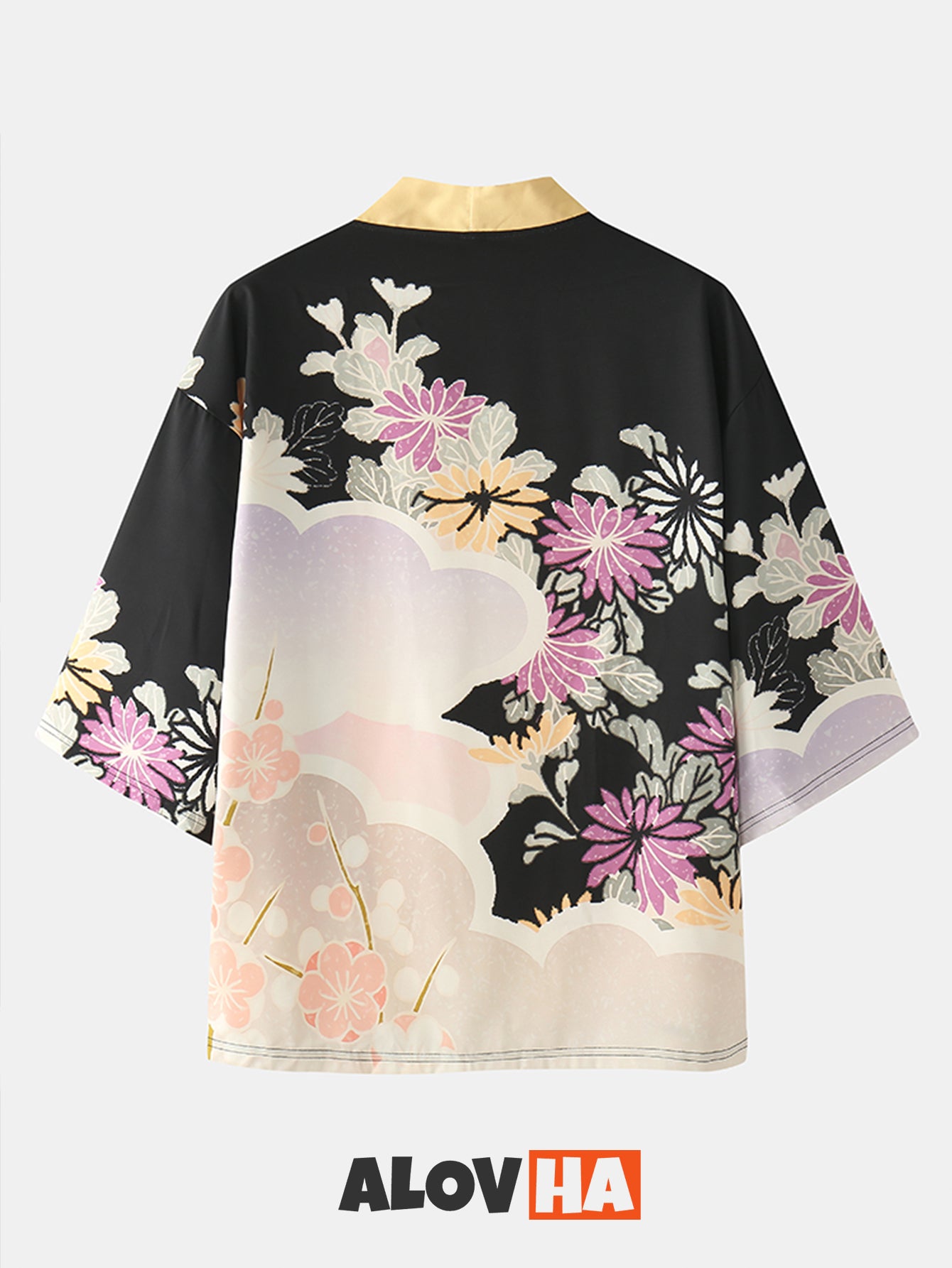 Two Sets Of Flower Pattern Kimonos