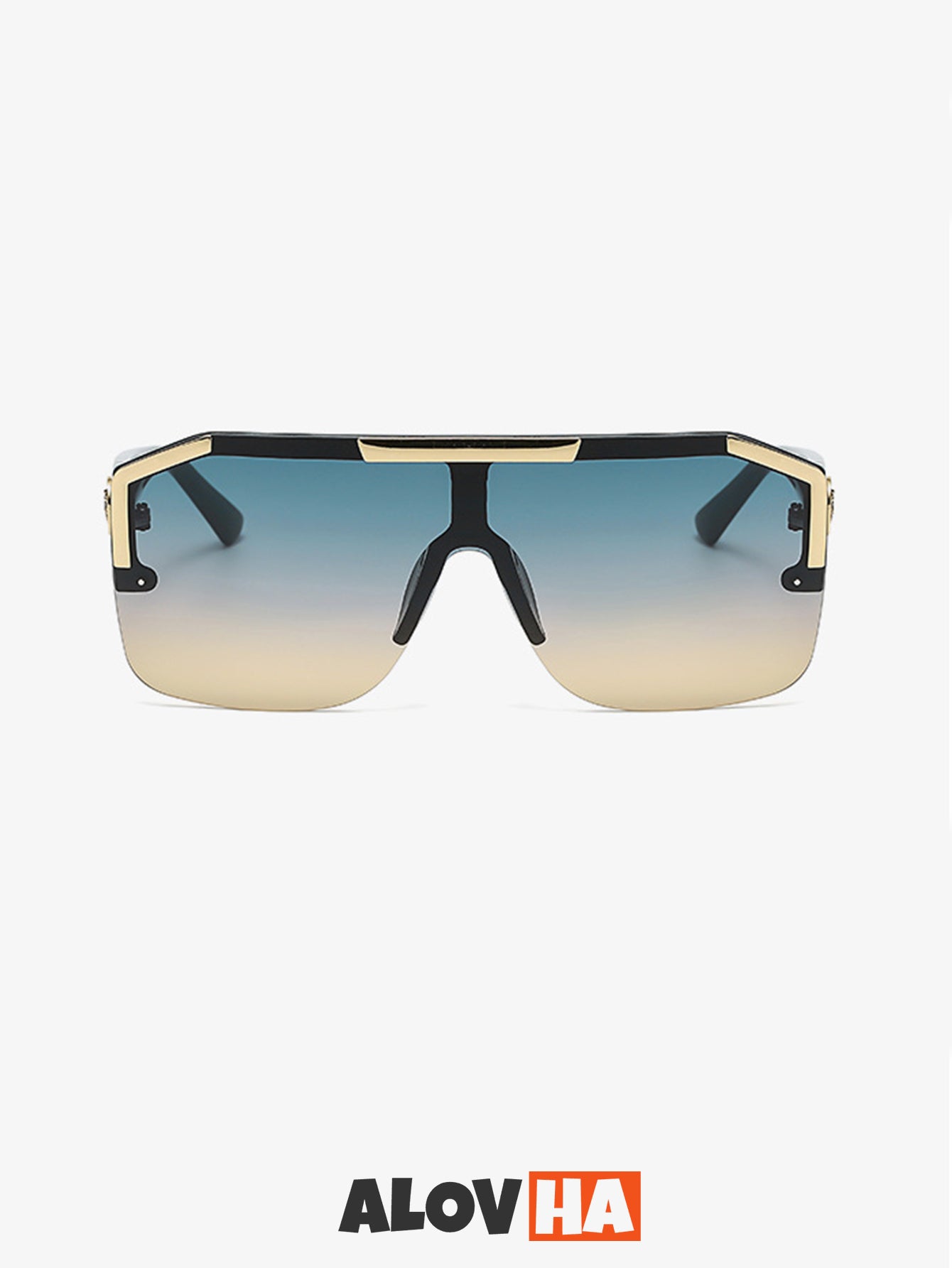 Square Anti-UV Shield Sunglasses