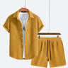 Basic Corduroy Two-Piece Set