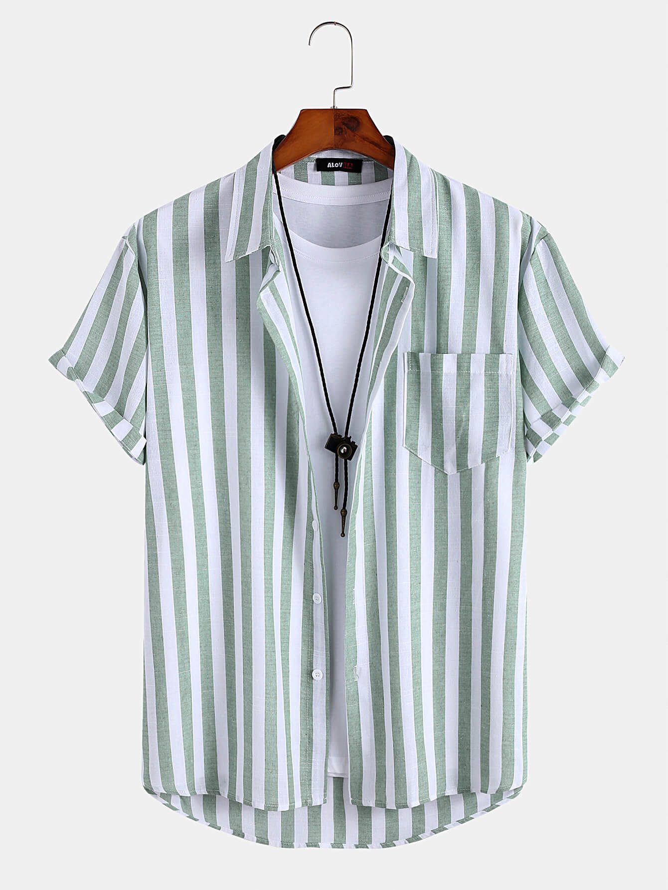 Casual Basic Stripe Shirt