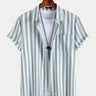 Casual Basic Stripe Shirt