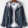 Corduroy Hooded Shirt